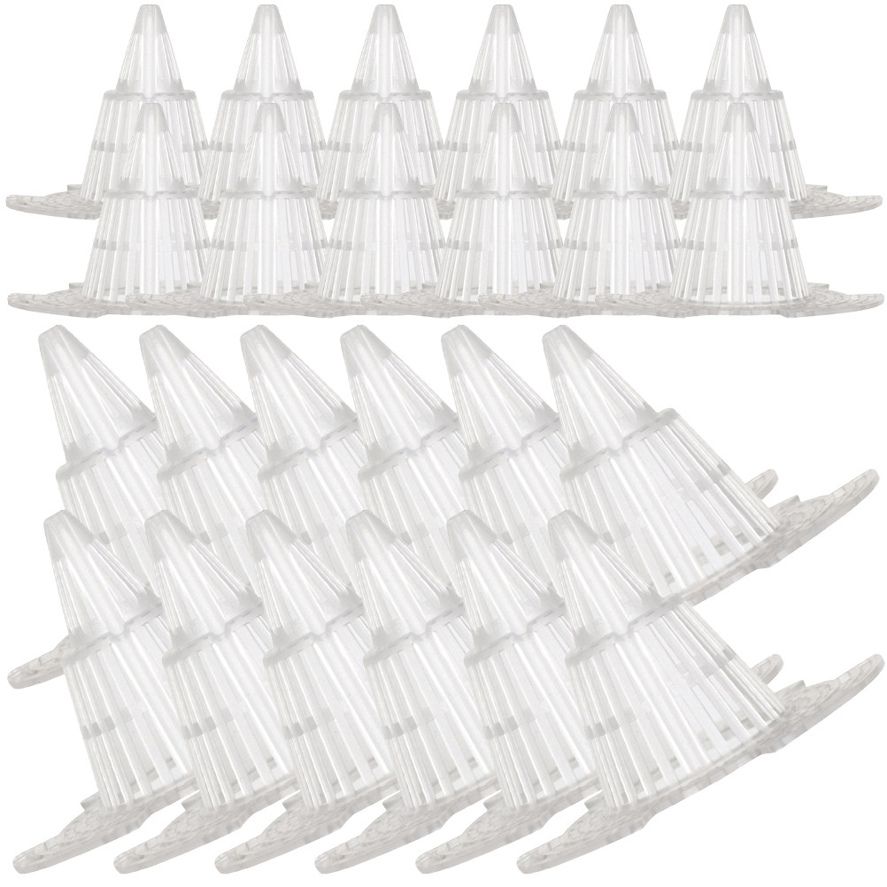 Us Bonsai Garden - 24Pcs Cone Plastic Flower Pot Hole