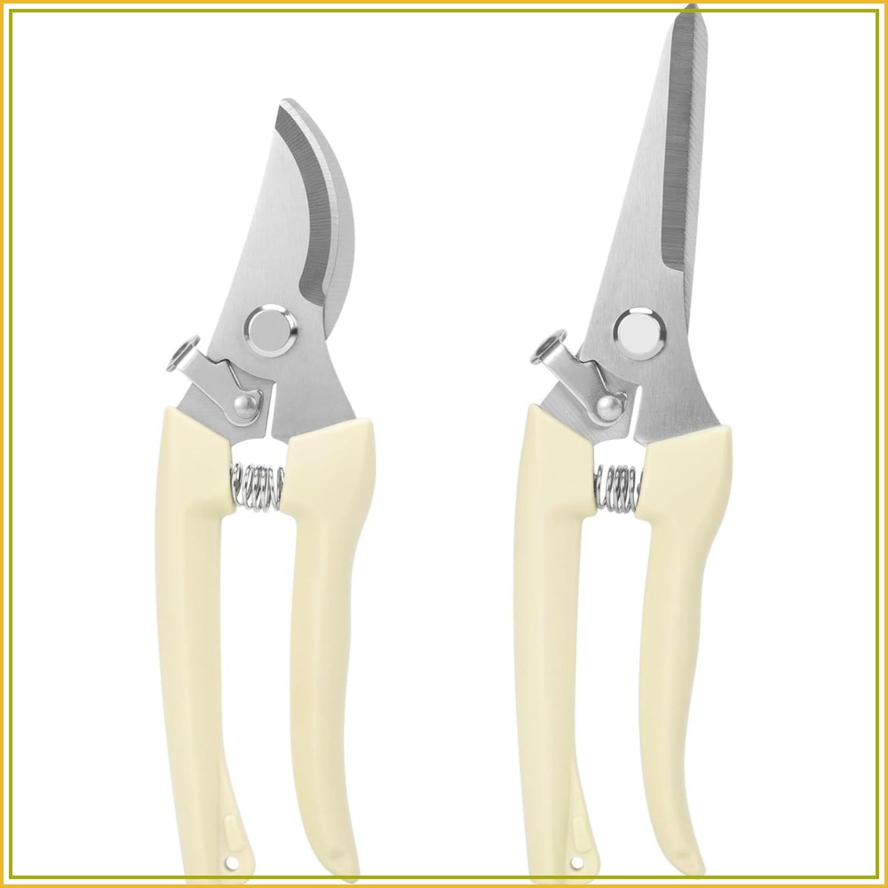 Us Bonsai Garden - 2Pcs Professional Pruning Shears: Bypass &