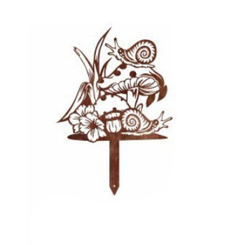 Bonsai Garden Art - Landscape Decoration Metal Decorative Garden Stakes