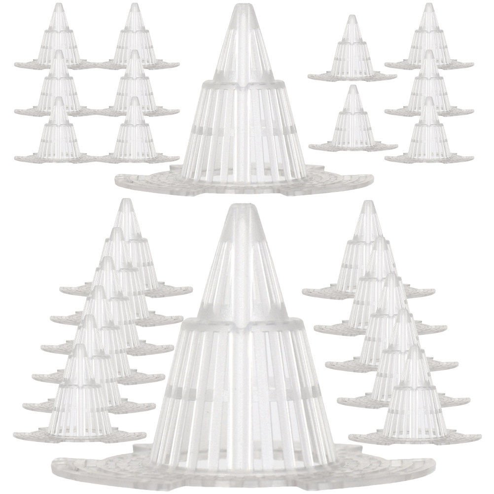24Pcs Cone Plastic Flower Pot  - Us Bonsai Garden 리뷰 및 가격