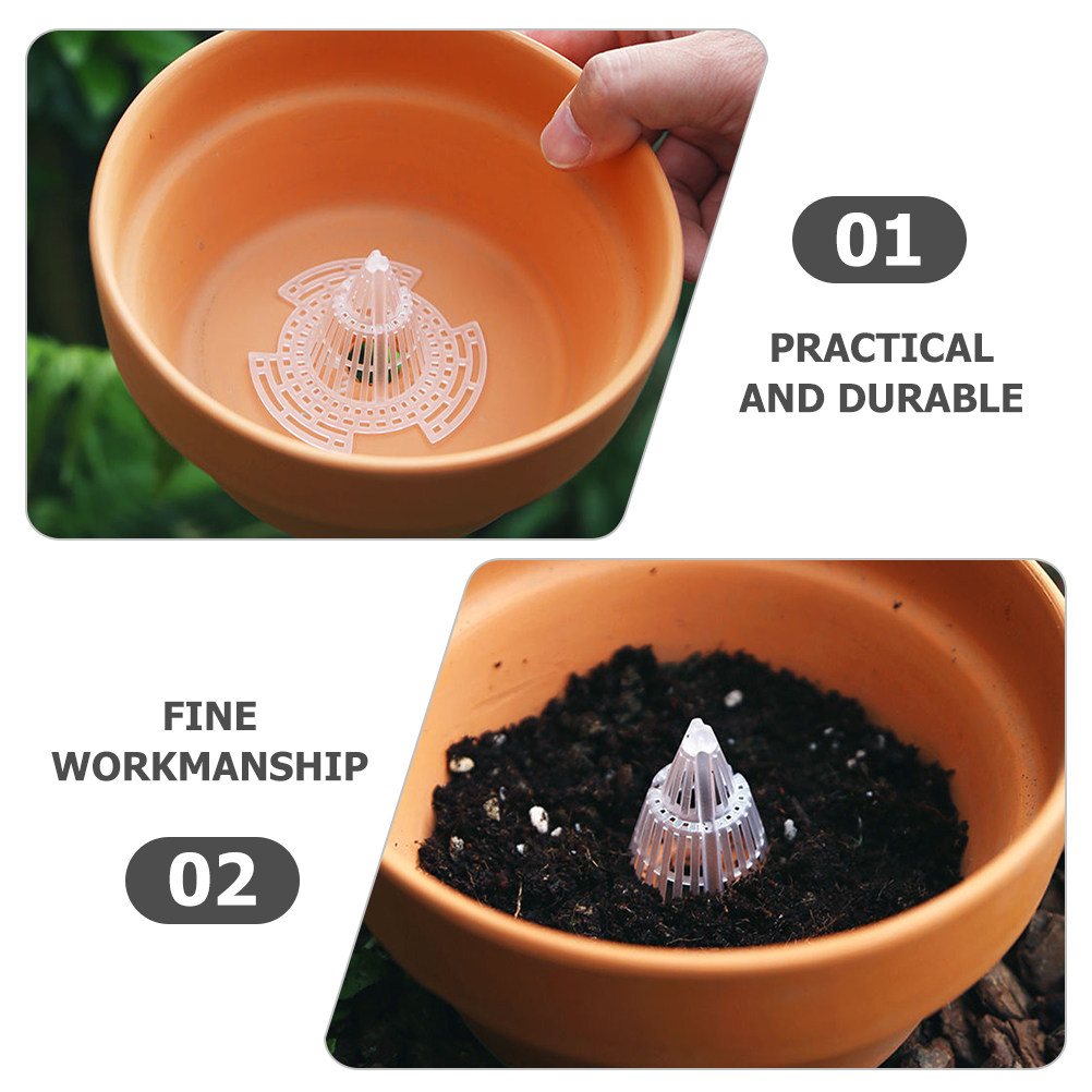 24Pcs Cone Plastic Flower Pot  - Us Bonsai Garden 리뷰 및 가격