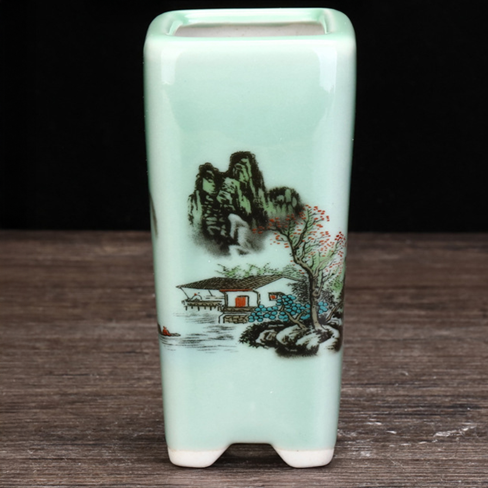 Ceramic Green Flower Pot Chine - Bonsai Garden Art 리뷰 및 가격