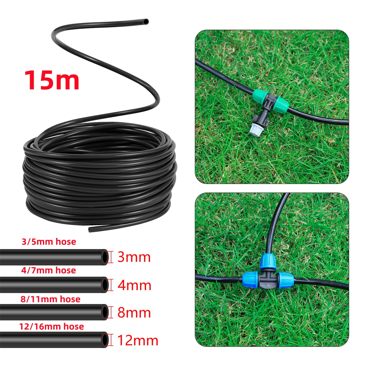 15m Garden Watering Hose PVC M - Bonsai Garden Youtube 리뷰 및 가격