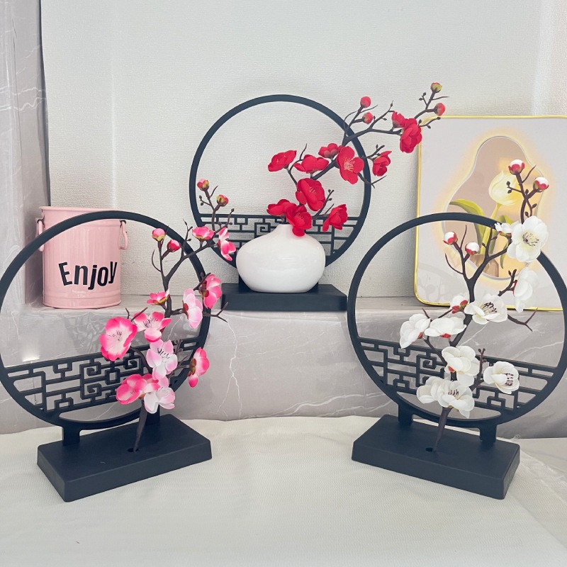 New Chinese Style Black Screen - Bonsai Garden Entrance 리뷰 및 가격