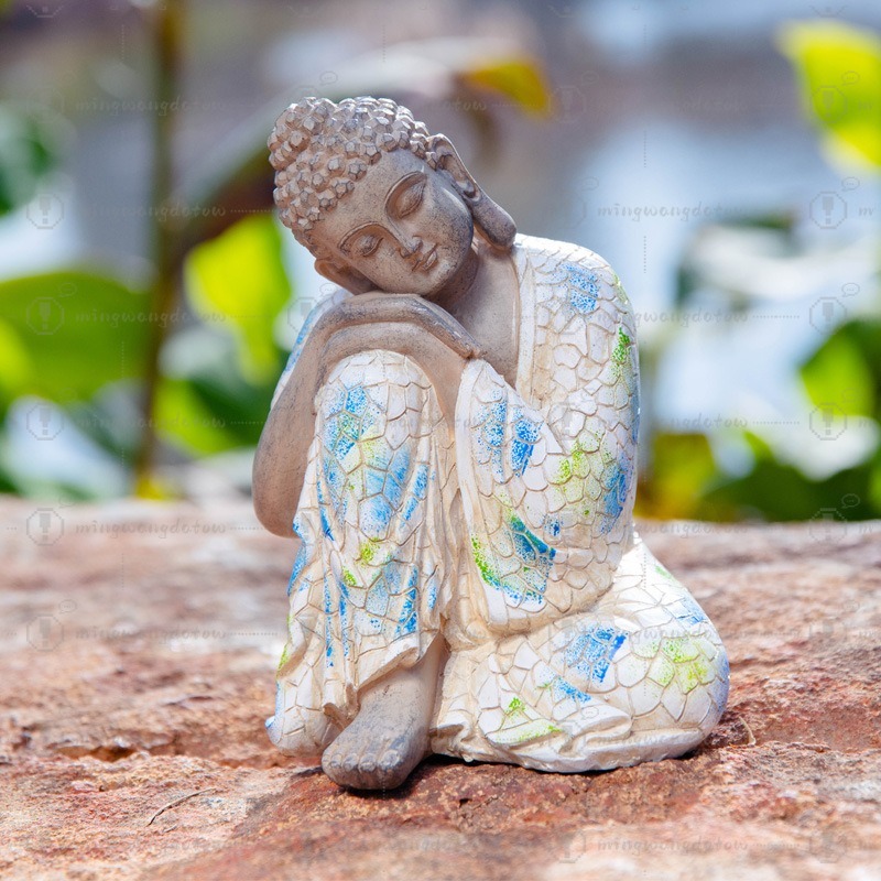 Mini Buddha Statue Ornament, N - Us Bonsai Garden 리뷰 및 가격