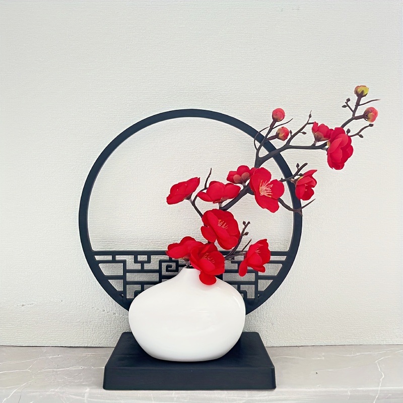 Chinese-style Black Flower Sta - Bonsai Garden Entrance 리뷰 및 가격