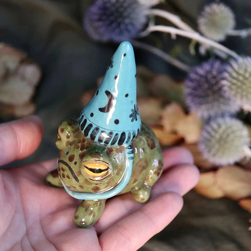 Cute Frog Statues for Garden W - Bonsai Garden Art 리뷰 및 가격