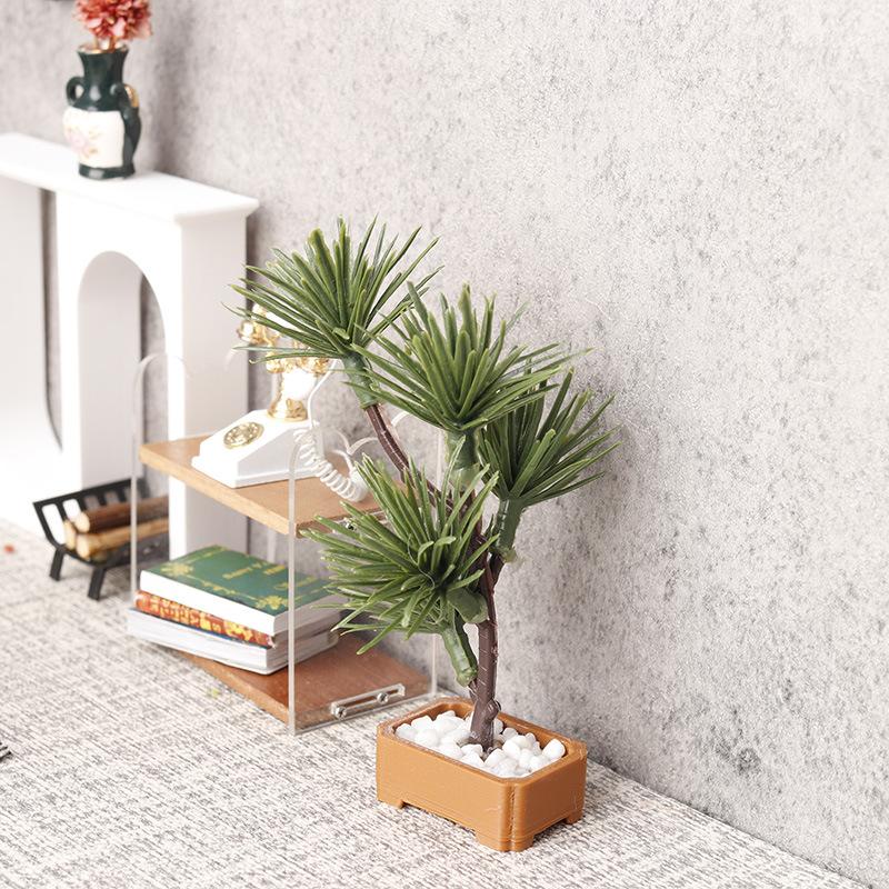 1Pcs 1/12 Dollhouse Simulation - Us Bonsai Garden 리뷰 및 가격