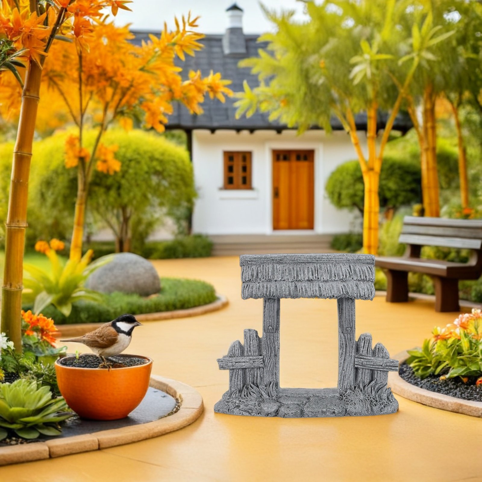 Miniature Garden Entrance Gate - Bonsai Garden Entrance 리뷰 및 가격