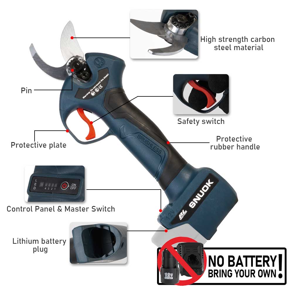 SNUOK 12V brushless electric p - Bonsai Garden Tools 리뷰 및 가격