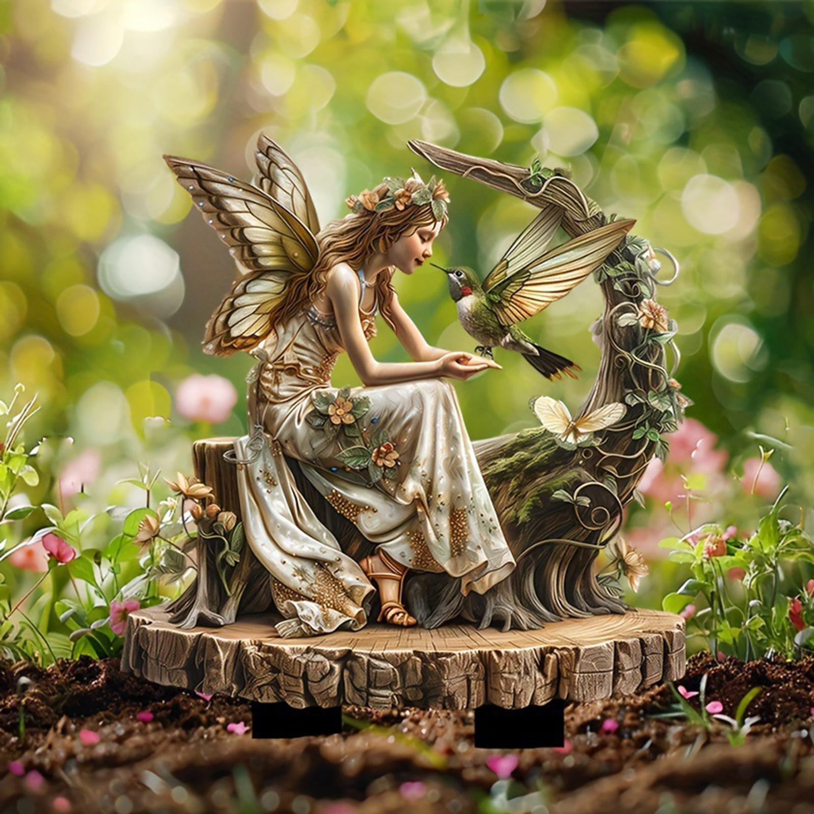 Fairy Decorative Garden Stake  - Bonsai Garden Art 리뷰 및 가격