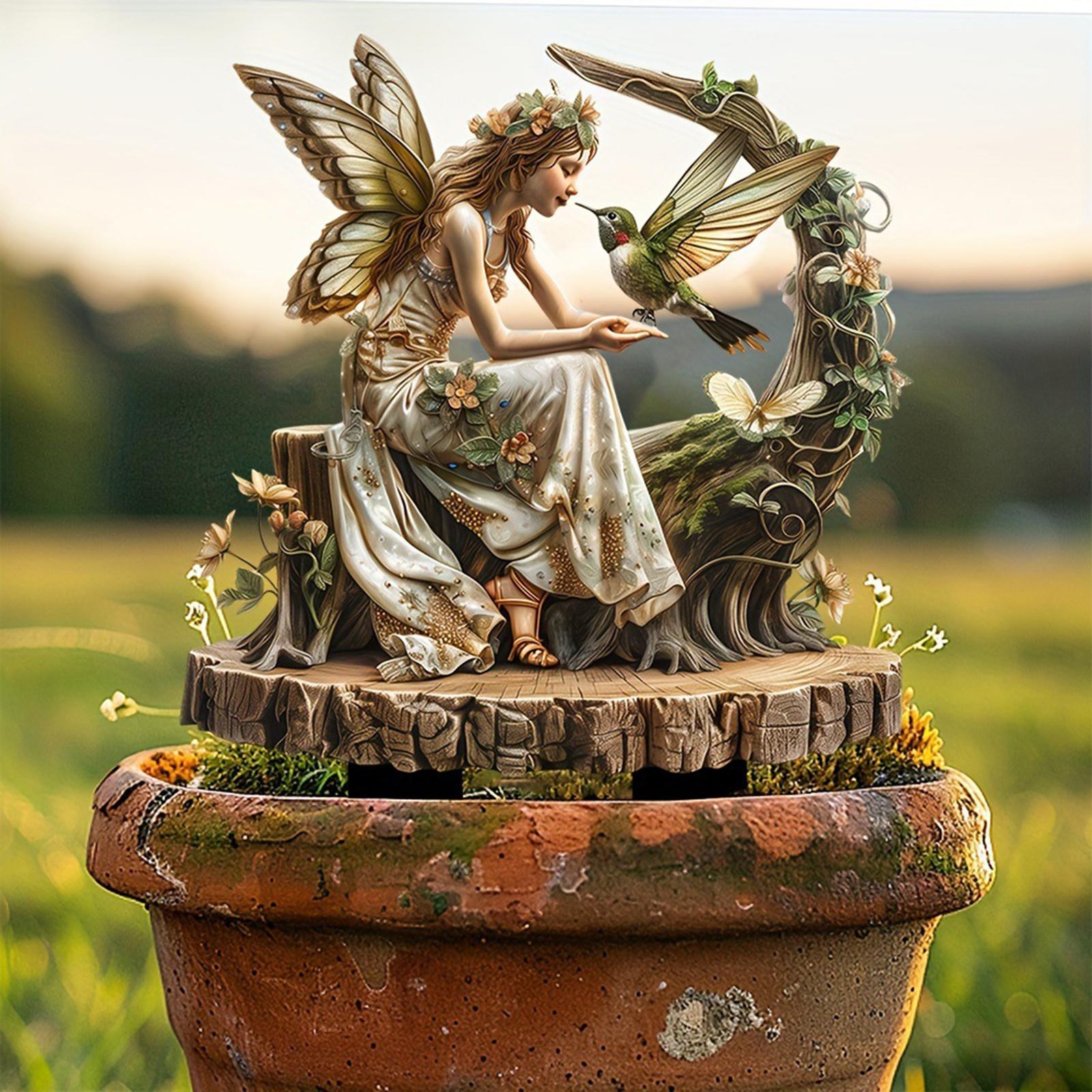 Fairy Decorative Garden Stake  - Bonsai Garden Art 리뷰 및 가격