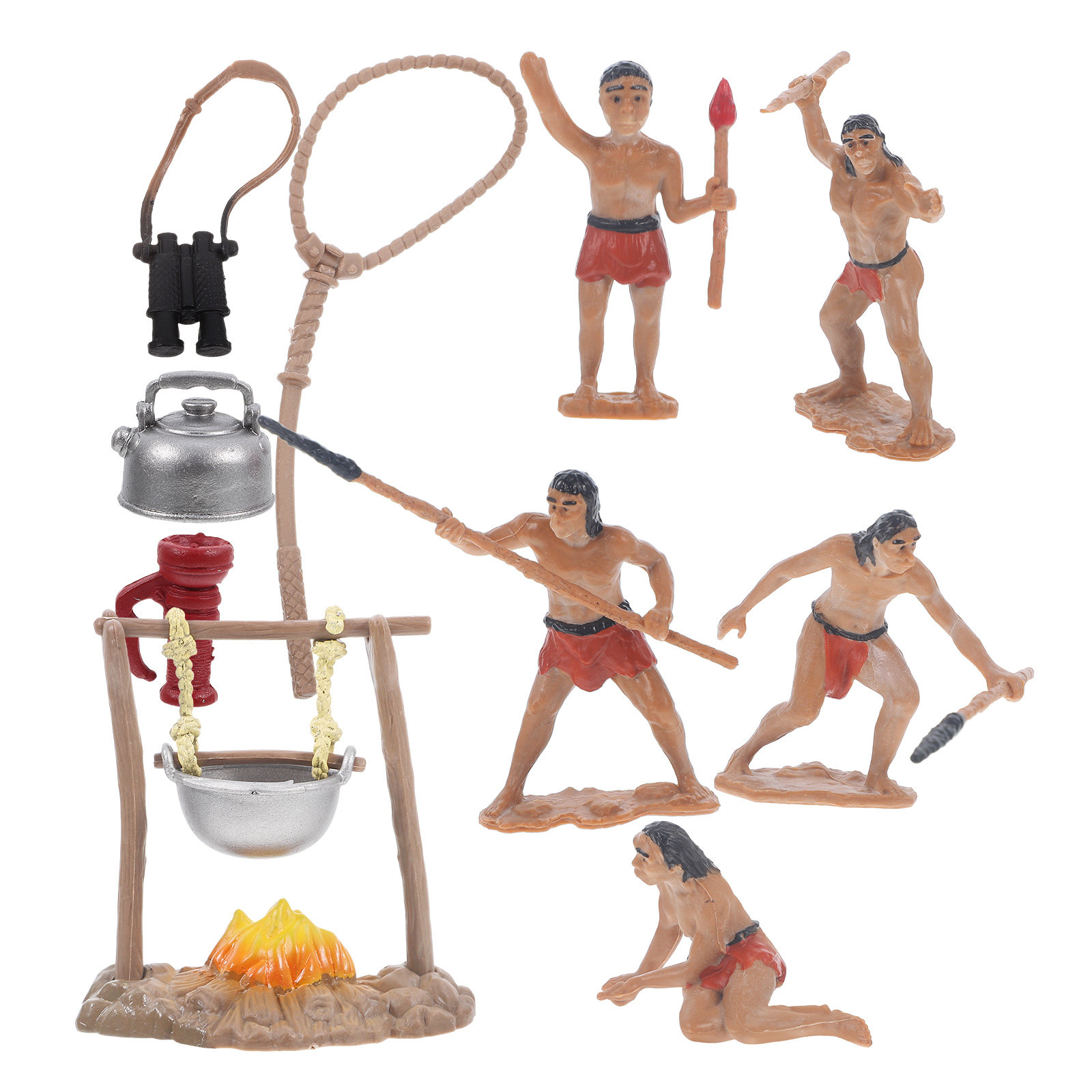 1Set Mini Primitive Men Decor  - Bonsai Garden Tools 리뷰 및 가격