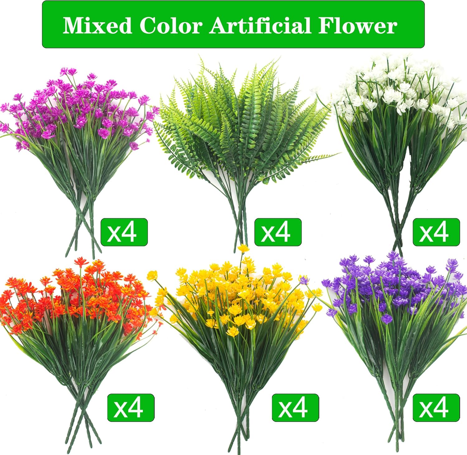 24 Bundles UV Resistant Artifi - Bonsai Garden Boston 리뷰 및 가격