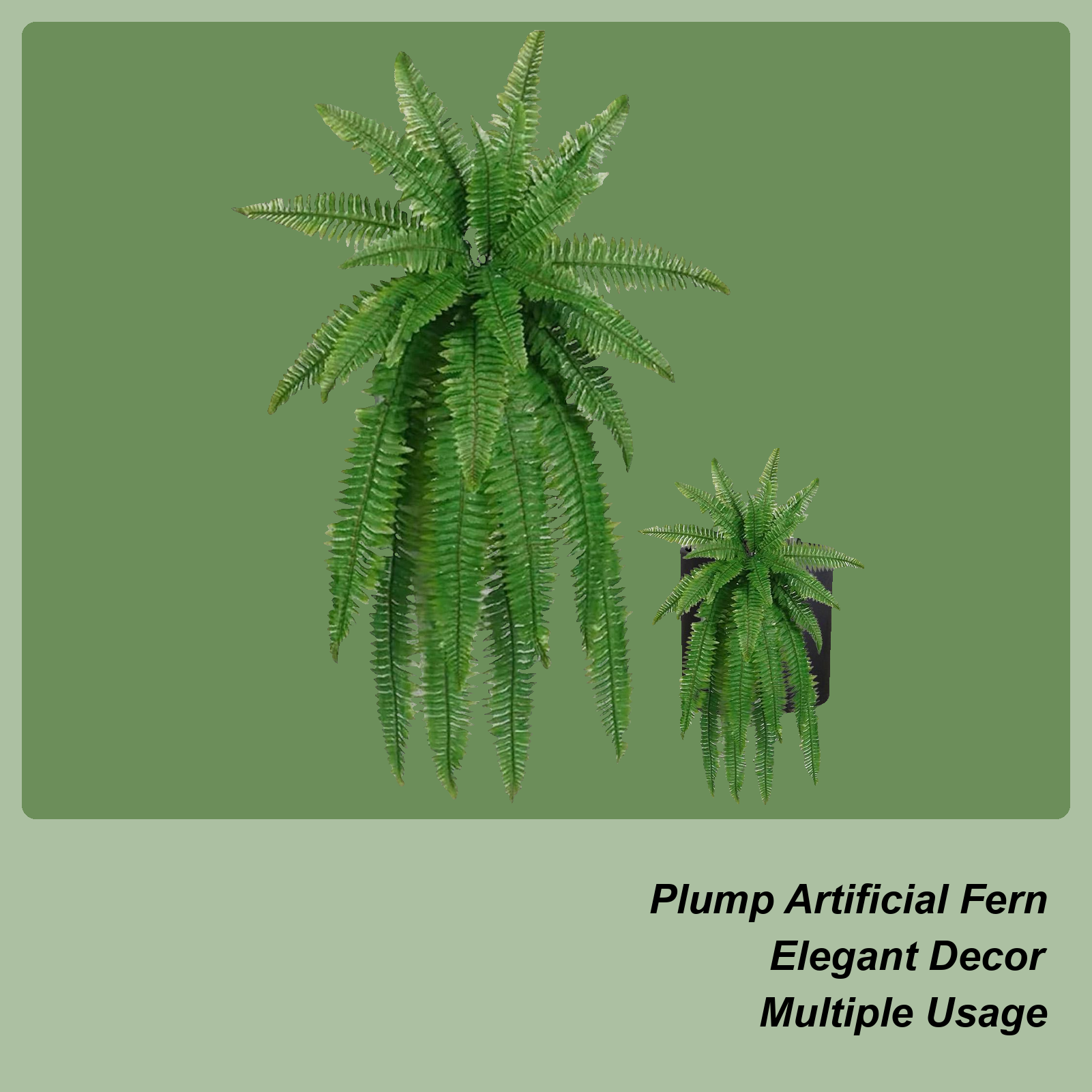 Artificial Boston Fern Fake Pl - Bonsai Garden Boston 리뷰 및 가격